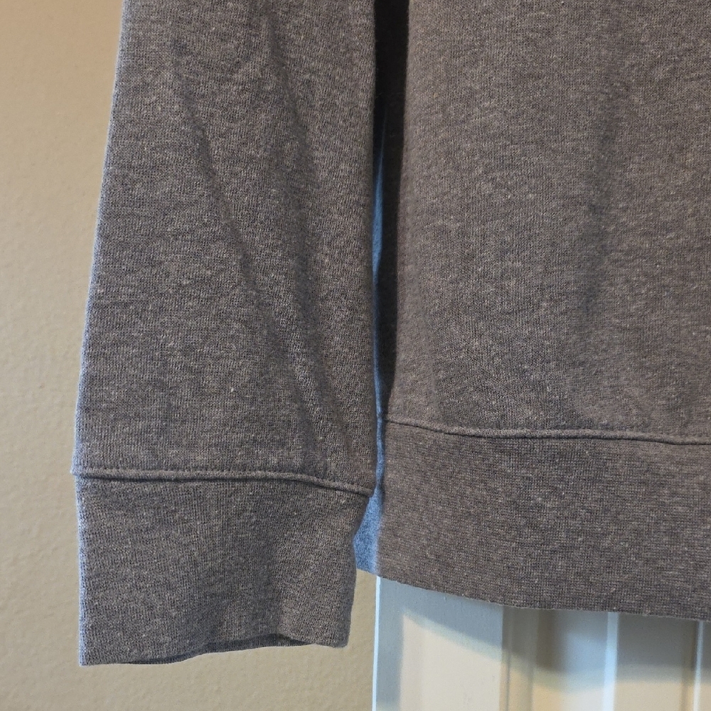 Russell Athletic Gray Sweatshirt with Orange and Red Spooky Design - Picture 5 of 6